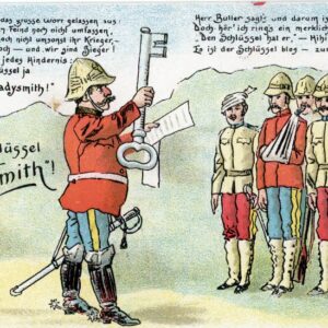 Boer War Key of Ladysmith humour card