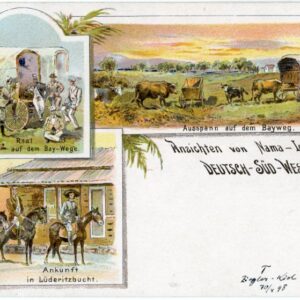 Namibia German South West Africa Multi View 1898