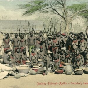 Namibia Ovambo People Trading German South West Africa
