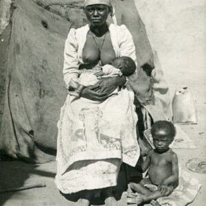 Namibia Native Woman with Children South West Africa