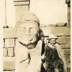 Bolivia Tiahuanaco Monolith photocard