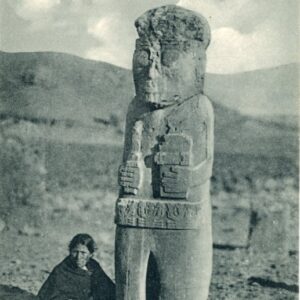 Bolivia Tiahuanaco Pre Inca Idol Monolith