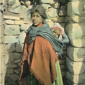 Bolivia La Paz Indian Mother and Child