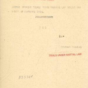1920 Cyprus Famagusta Under Martial Law Marshal Court doc