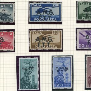1947-48 Trieste Zone A Allied Gov Airmail to 1000l **