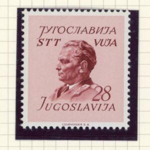 1952 Trieste Zone B Yugoslav Military Tito Birthday *