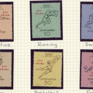 1952 Trieste Zone B Yugoslav Military Helsinki Olympic Games *