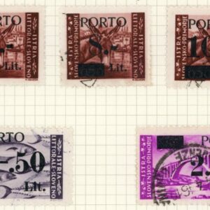 1945 Venezia Giulia and Istria Yugoslav Military Postage Due Used
