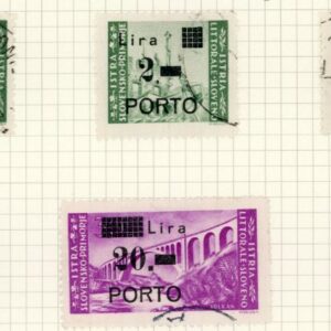 1946 Venezia Giulia and Istria Yugoslav Military Postage Due Used
