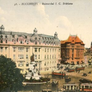 Romania Bratianu Boulevard 1932 to Istanbul