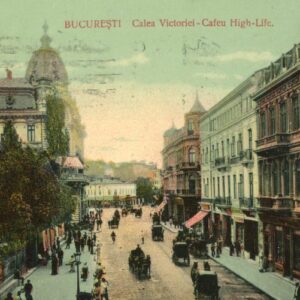 Romania Calea Victoriei Cafe High Life 1911 to Vienna