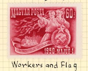 1950 Hungary May Day * and Used