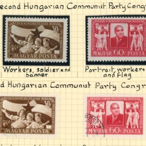 1951 Hungary Communist Party Congress ** and Used