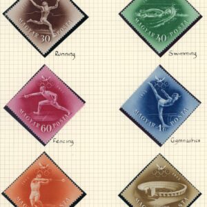 1952 Hungary Helsinki Olympics ** and used sets
