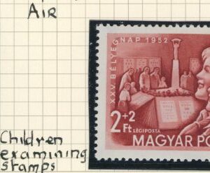 1952 Hungary Stamps Day ** and used sets