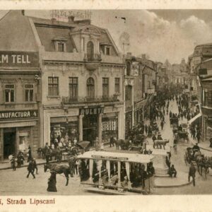 Romania Lipscani Street 1916 censored to Istanbul