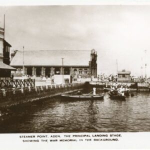 Aden Steamer Point showing The War Memorial