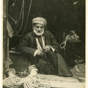 Syria Lebanon Arab Rope Seller photo