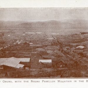 Bolivia Oruro Negro Pabellon Mountain
