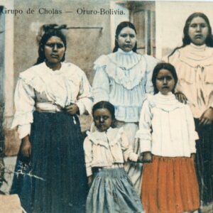 Bolivia Oruro Group of Cholas Cholitas