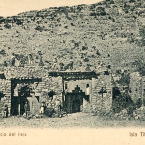 Bolivia Ruins of Inca Palace Titicaca Island
