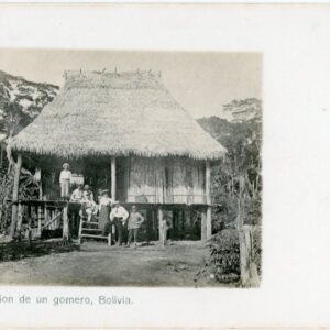 Bolivia Rubber Tree and House