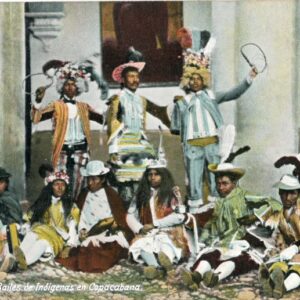 Bolivia Copacabana Indigenous Dancers