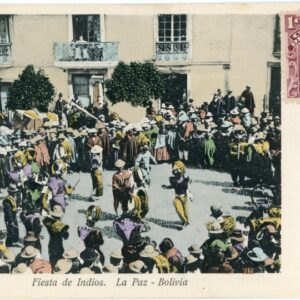 Bolivia La Paz Fiesta Festival 1906