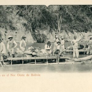 Bolivia Rafts with Stock at Northwest River ed De Notta