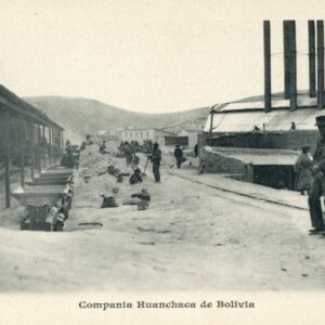 Bolivia Silver Mining Railway Tracks Huanchaca Company