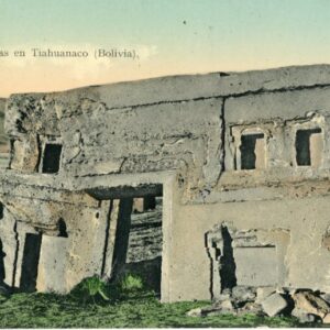 Bolivia Inca Ruins at Tiahuanaco