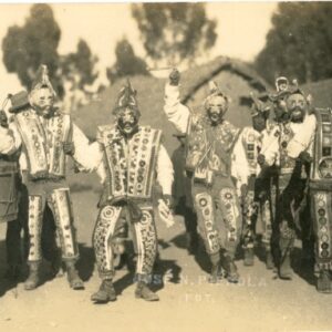 Bolivia Men with Ceremonial Masks photo Pierola