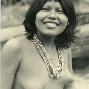 Brazil Girl photocard German Amazon-Jary Expedition 1935