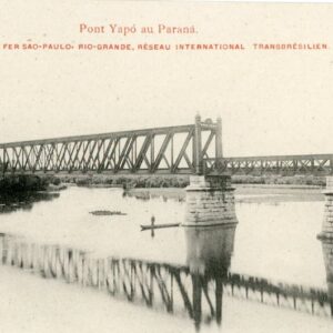 Brazil Pont Yapo Bridge Sao Paulo Railway