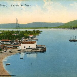 Brazil Santos Entrance to Barra