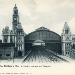 Brazil Sao Paulo Railway Co Entrance to Station