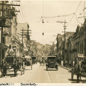 Brazil Santos Rosario Street photocard Horsecarts