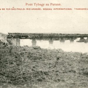 Brazil Tibagi River Railway Bridge Parana