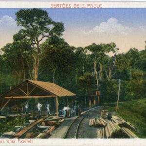 Brazil Sao Paulo Railway to a Farm