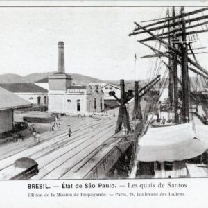 Brazil Santos Harbour Docks