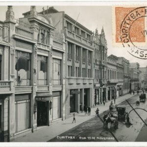 Brazil Curitiba 15th November Street 1928