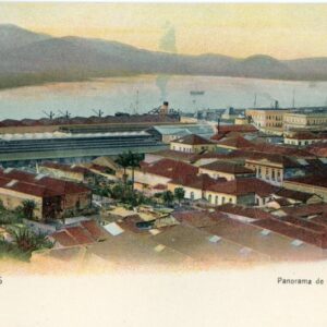 Brazil Santos Panorama View ed Eckmann