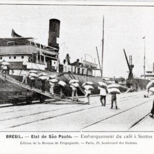 Brazil Sao Paulo Loading Coffee to Ship