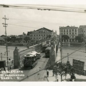 Brazil Trams on Boa Vista Bridge