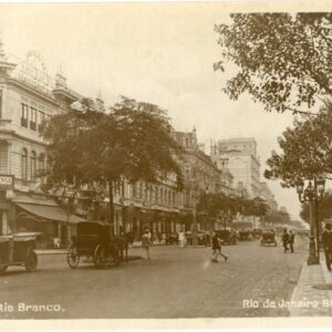 Brazil Rio de Janeiro Rio Branco Avenue photocard