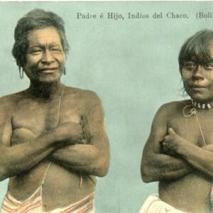 Bolivia Chaco Indians Father and Son