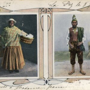 Bolivia Costumes multi view 1909 to France