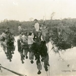 Bolivia Beni Lagoon photocard 1918