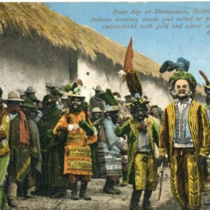 Bolivia Tiwanaku Tiahuanaco Feast Day 1909 to France