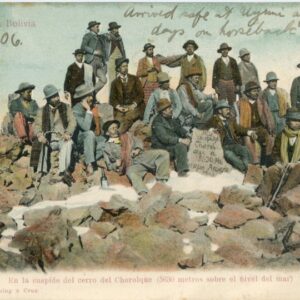 Bolivia At the Summit of Chorolque Hill 1906 to Scotland